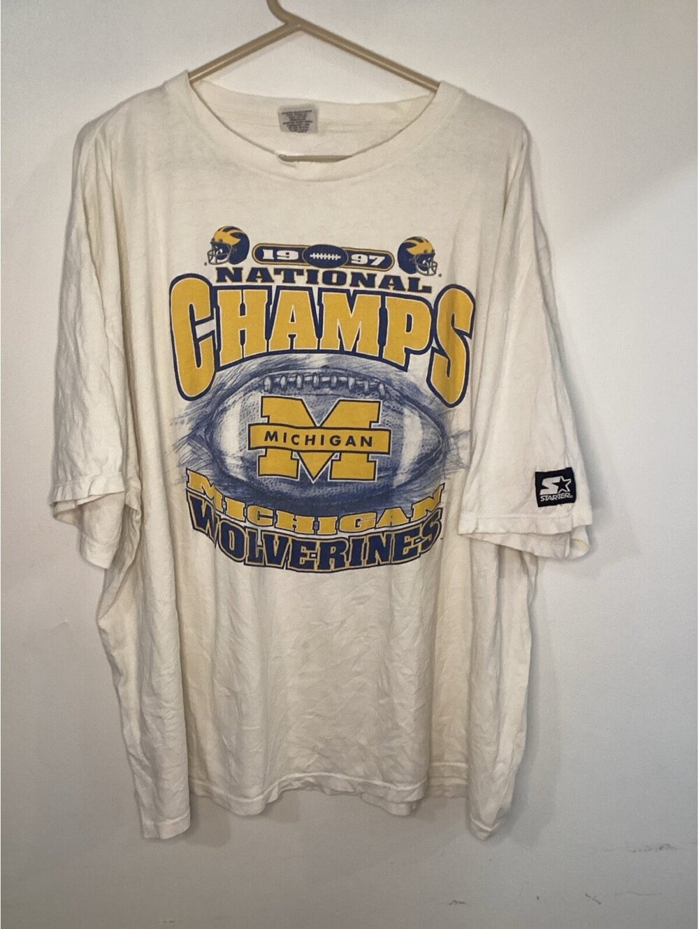 Vintage Michigan football championship shirt